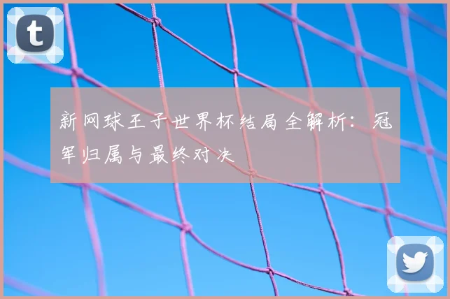 新网球王子世界杯结局全解析：冠军归属与最终对决
